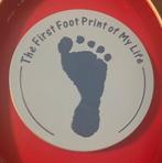 Baby's eerste hand-voetafdruk Klei afdruk jongen Kraamcadeau, Ophalen of Verzenden, Nieuw, Kraamcadeau