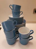 Servies Atzberg 'Thomas Tric' blauw/wit porselein, Ophalen of Verzenden, Zo goed als nieuw, Bord(en), Overige stijlen