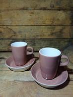 Mosa Maastricht Björn Edition Koffiekopjes - Set van 2, Gebruikt, Keramiek, Ophalen of Verzenden, Effen