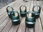 doorvoerkoppen voor hekwerk 60 mm, Ophalen, Nieuw, Aluminium, Tuinhek