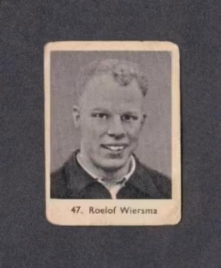 Voetbalplaatje Roelof Wiersma PSV Eindhoven (47)., Verzamelen, Overige Verzamelen, Zo goed als nieuw, Ophalen of Verzenden