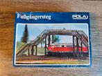 Voetgangersbrug Pola nieuw N spoor trein 1:160, Overige merken, Gelijkstroom of Wisselstroom, Brug, Tunnel of Gebouw, Nieuw