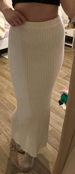 Lange rok, Kleding | Dames, Rokken, Verzenden, Wit, Zo goed als nieuw, Maat 36 (S)