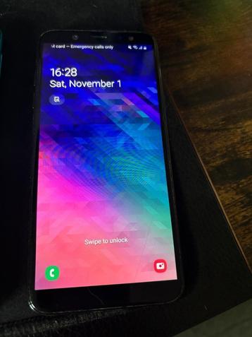 Samsung Galaxy A6 - 32GB opslag beschikbaar voor biedingen