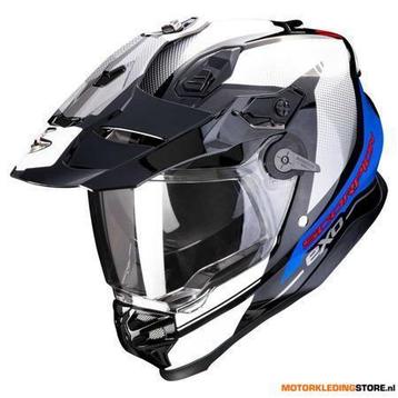 Scorpion ADF-9000 AIR TRAIL (184-425), Zwart-Wit-Blauw beschikbaar voor biedingen