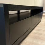 Tv meubel Oakura zwart 158 cm - Richmond Interiors, Ophalen, Zo goed als nieuw, Minder dan 50 cm