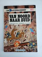 Blauwbloezen nr 2 Van noord naar zuid eerste druk 1972, Boeken, Gelezen, Eén stripboek, Ophalen of Verzenden, Cauvin & Lambil