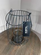 Metalen lantaarn/windlicht Gusta, Overige materialen, Schaal, Rond, Nieuw