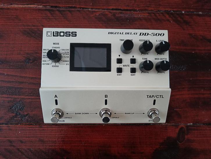 Boss DD-500 Digital Delay pedaal, Muziek en Instrumenten, Effecten, Zo goed als nieuw, Delay of Echo, Ophalen of Verzenden