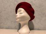 Rode wollen baret - Universele maat - Nieuw, Verzenden, Nieuw, One size fits all, Hoed