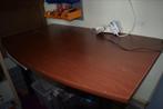 Gebogen bureau blad met poten, Ophalen, Gebruikt, Bureau