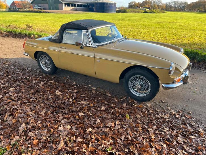 MG B 1.8 cabriolet 1972, Auto's, MG, Particulier, B, Benzine, Cabriolet, Handgeschakeld, Origineel Nederlands, Overige kleuren