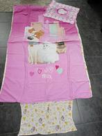 1 persoons dekbedovertrek huisdiergeheimen roze, Huis en Inrichting, Slaapkamer | Beddengoed, Gebruikt, Eenpersoons, Dekbedovertrek