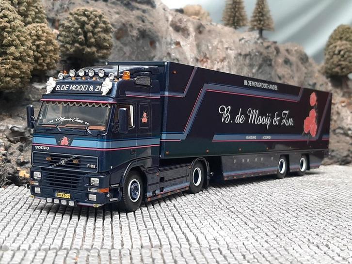 Tekno Volvo FH12 globetrotter Bram de Mooij, Hobby en Vrije tijd, Modelauto's | 1:50, Nieuw, Bus of Vrachtwagen, Tekno, Ophalen of Verzenden