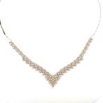 Kocak gold ketting, Ophalen of Verzenden, Zo goed als nieuw, Wit, Goud