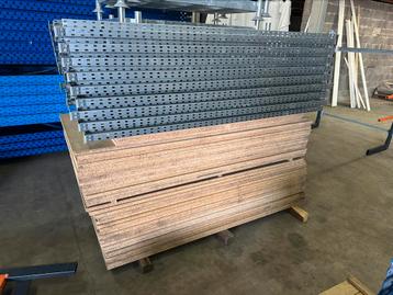 Grootvak/magazijn stelling Kimer H225 D100 Netjes! 45mtr    beschikbaar voor biedingen