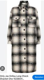 Only long check shacket jas, mt M, Kleding | Dames, Ophalen of Verzenden, Zo goed als nieuw, Maat 38/40 (M)