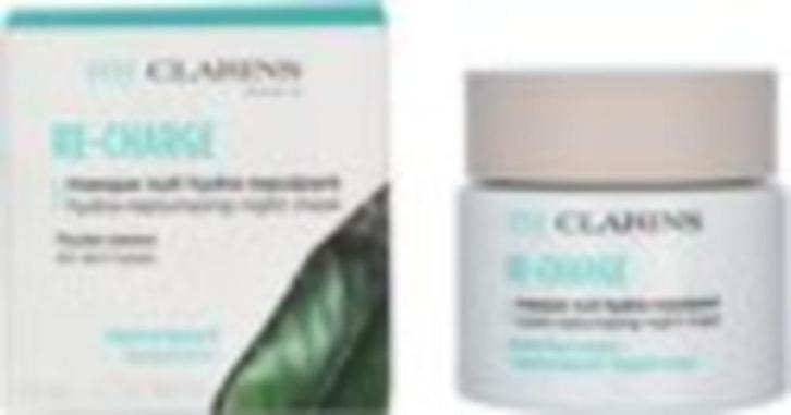 CLARINS - Re-Charge Hydraterend Nachtmasker, Sieraden, Tassen en Uiterlijk, Uiterlijk | Gezichtsverzorging, Nieuw, Verzorging