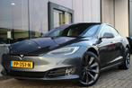 Tesla Model S 90D Base €38653 Incl BTW 422PK | Panoramdak, 2123 kg, Origineel Nederlands, Te koop, Zilver of Grijs