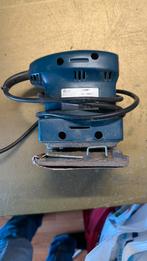 Kleine vlakschuur machine 220V 100x100mm, Ophalen of Verzenden, Gebruikt, Minder dan 600 watt, Vlakschuurmachine