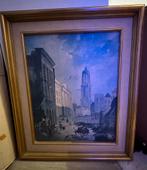 Reinier Crayvanger gezicht op Stadhuisbrug, Antiek en Kunst, Ophalen