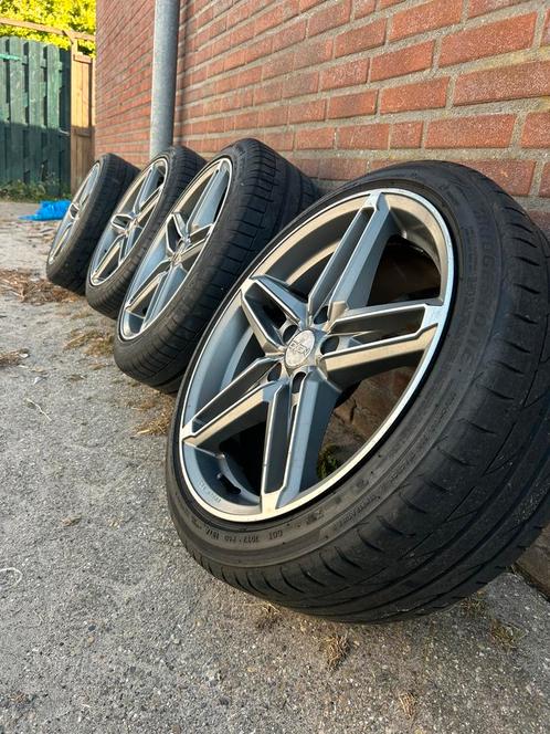 18 inch lichtmetalen velgen NETJES!, Auto-onderdelen, Banden en Velgen, Banden en Velgen, Zomerbanden, 18 inch, 225 mm, Personenwagen
