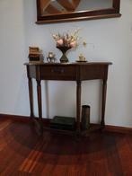 Houten Console Tafel met Lade, 50 tot 100 cm, Klassiek, Ophalen of Verzenden, Overige vormen