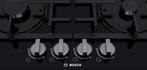 Bosch PNP6B6B90 Inbouw Gaskookplaat, Ophalen, 4 kookzones, Zo goed als nieuw, Inbouw
