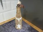 Riviera Maison 1 rattan kerstboom hanger champagne fles, Diversen, Kerst, Ophalen of Verzenden, Zo goed als nieuw