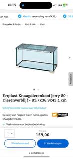 Knaagdierenkooi, accessoires & voeding/bodembedekking, Minder dan 60 cm, Kooi, Ophalen of Verzenden, Zo goed als nieuw