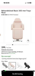 Behandelstoel massage stoel tattoo stoel roze, Kunststof, Overige kleuren, Ophalen of Verzenden, Eén