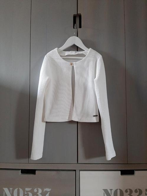 Vestje offwhite Port Lavande maat 140 als nieuw!, Kinderen en Baby's, Kinderkleding | Maat 140, Zo goed als nieuw, Meisje, Trui of Vest