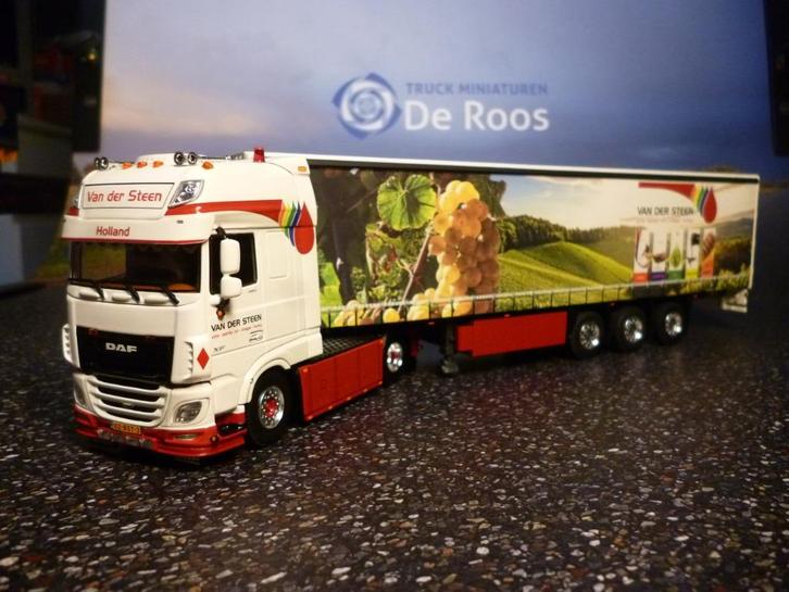 WSI DAF XF 106 Van der Steen met certificaat, Hobby en Vrije tijd, Modelauto's | 1:50, Nieuw, Bus of Vrachtwagen, Wsi, Ophalen of Verzenden