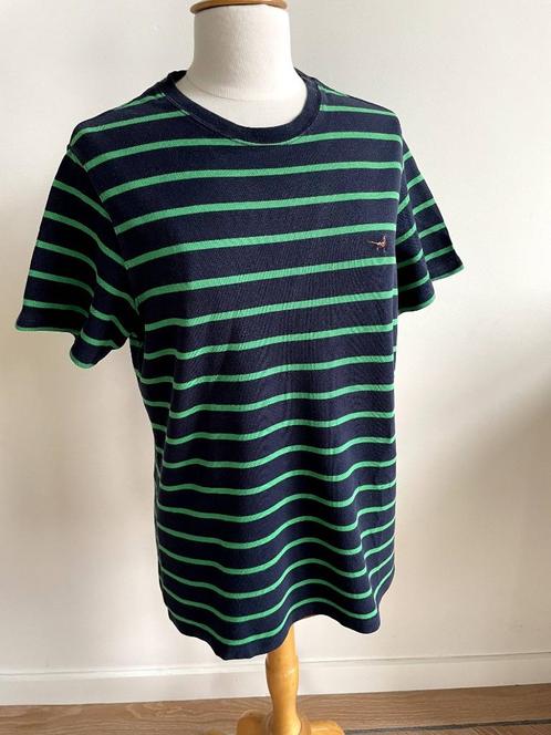Barbour: Nieuw gestreept t-shirt met logo. Maat M, Kleding | Dames, T-shirts, Nieuw, Maat 38/40 (M), Korte mouw, Ophalen of Verzenden