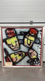 Herman Brood Sjaal Nummer 0106/1100  Professioneel Ingelijst, Ophalen