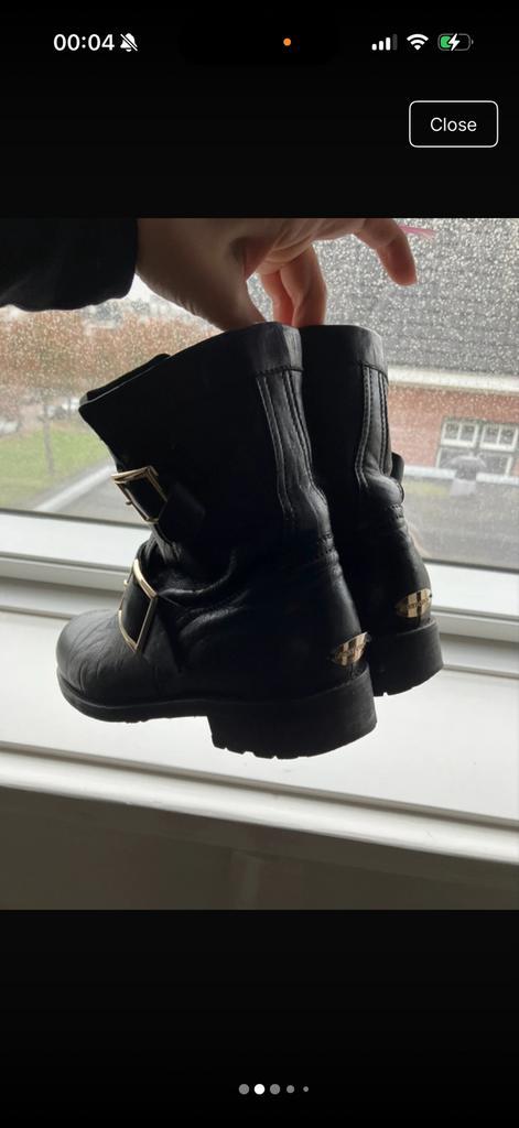 Jimmy Choo - YOUTH Laarzen - Boots - Maat 35, Kleding | Dames, Schoenen, Gedragen, Lage of Enkellaarzen, Zwart, Verzenden