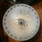 Glazen Lampenkap met Ster Design, Ophalen of Verzenden, Gebruikt, Glas, Minder dan 50 cm