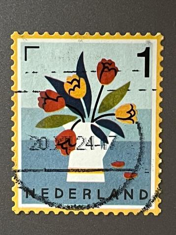 2179 Nederland 2023 Echt Hollands - bloemenvaas - gestempeld beschikbaar voor biedingen
