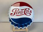 Pepsi Cola emaille reclamebord, Reclamebord, Gebruikt, ., Ophalen of Verzenden