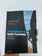 An introduction to health psychology, Ophalen of Verzenden, Zo goed als nieuw