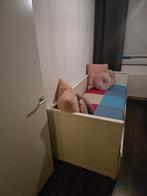 IKEA Hemnes Bedbank - Uitstekende staat!, Ophalen, Verstelbaar, Wit, Tweepersoons