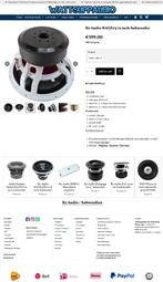 B2 Audio RAGEv3 15 inch Subwoofer 2000W RMS 38cm, Auto diversen, Autospeakers, Plantevej 35, 2870 Dyssegaard, Denmark, ., Nieuw