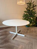 Witte ronde tafel - 120cm - Gratis af te halen, Huis en Inrichting, Tafels | Eettafels, Ophalen, Kunststof, Gebruikt, 100 tot 150 cm