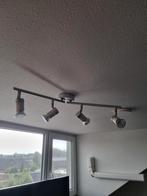 Plafondlamp met 4 Spots, Ophalen of Verzenden, Zo goed als nieuw, Metaal, Modern