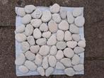 Mozaïek Pebble stones 30x30cm Natuursteen Beige/ wit 5m2, Ophalen, Nieuw, 20 tot 40 cm, Minder dan 5 m²