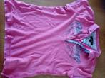 Roze polo: TEGEN ELK AANNEMELIJK BOD, Dames, Gebruikt, Overige soorten, Ophalen of Verzenden