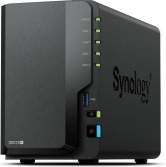 Synology DS225+ met 4 TB HDD Synology, Computers en Software, NAS, Zo goed als nieuw, Ophalen of Verzenden