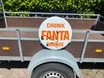 Emaille Reclamebord Drink Fanta Orange, Ophalen of Verzenden