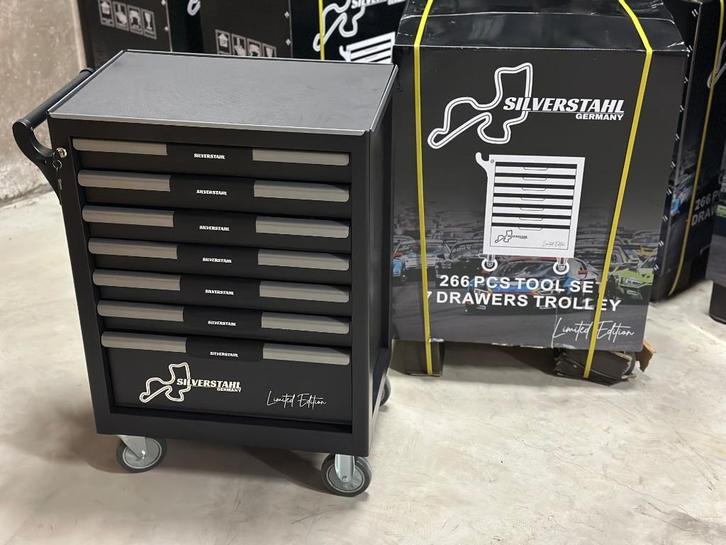 Silverstahl Gereedschapswagen / Nieuw in doos, Auto diversen, Autogereedschap, Nieuw, Ophalen