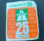 Vignet Zwitserland 2025 incl bon, Tickets en Kaartjes, Autovignetten